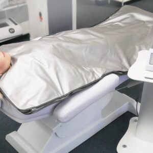 CBD full body wrap with TENS unit and infrared sauna at iOnyx Medspa Merritt Island for pain relief, detox, and inflammation reduction