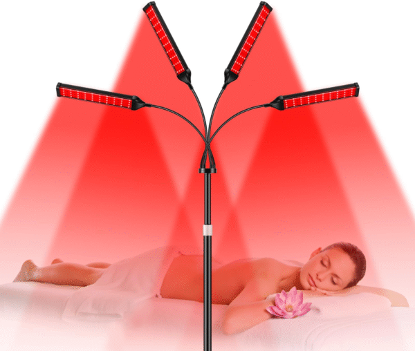 Red light therapy add-on at iOnyx Medspa Merritt Island for pain relief, skin rejuvenation, and inflammation reduction