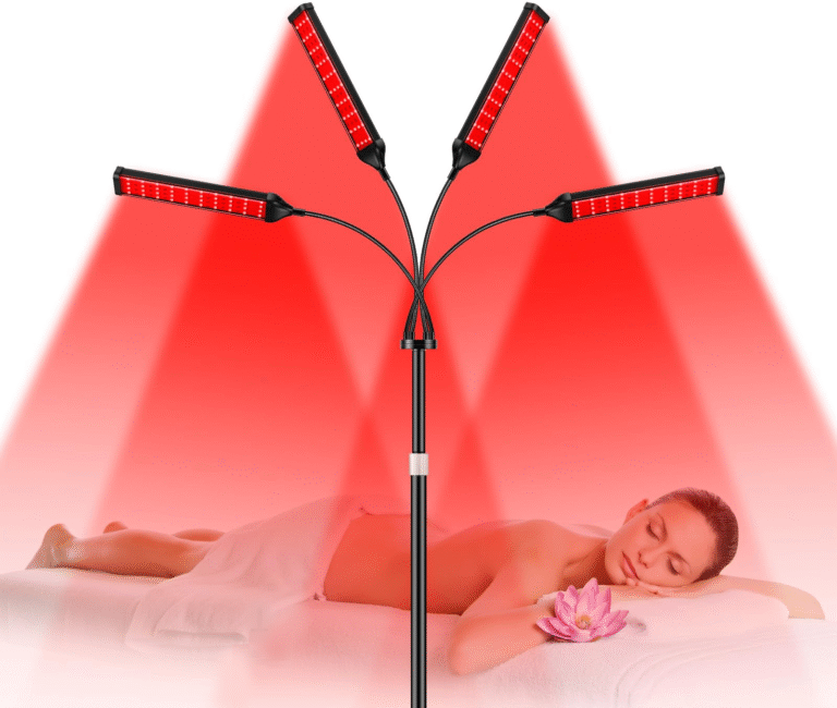 Red light therapy add-on at iOnyx Medspa Merritt Island for pain relief, skin rejuvenation, and inflammation reduction