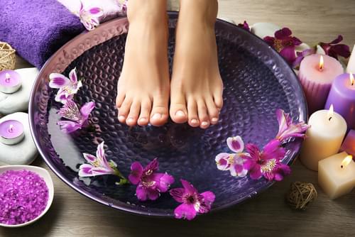 Weight loss ionic foot detox treatment for body cleansing at iOnyx Medspa Merritt Island